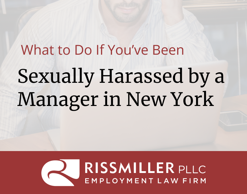 sexually harassed by manager