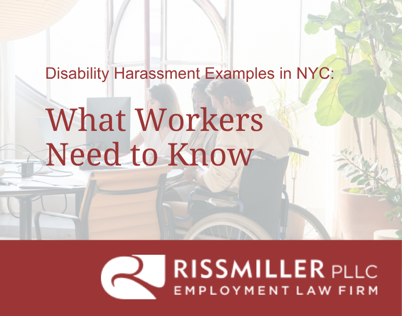 disability harassment examples