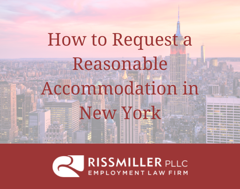 reasonable accommodations in new york